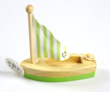 Wooden Toy Sail Boat (small)