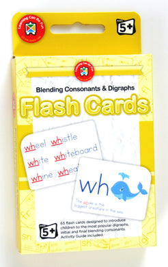 Blending Consonants & Digraphs Flash Cards