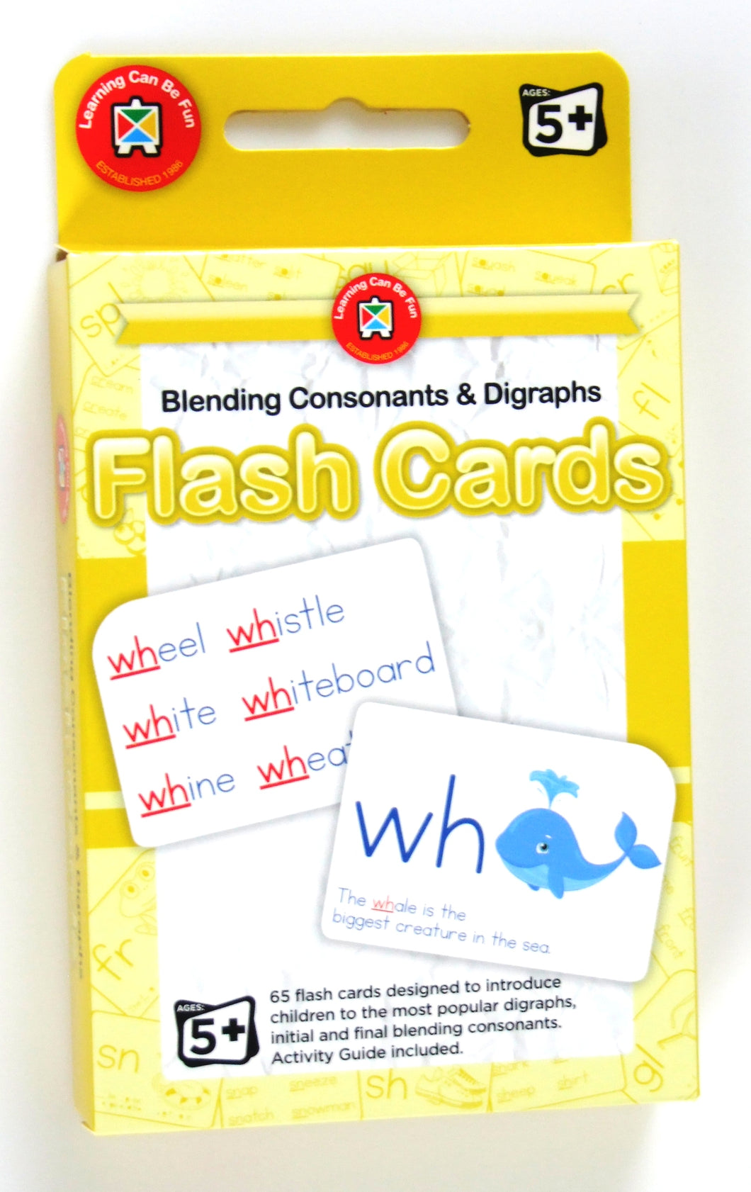Blending Consonants & Digraphs Flash Cards