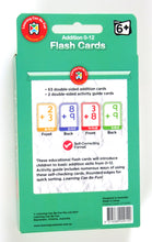 Addition 0-12 Flash Cards