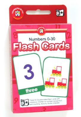 Numbers 0-30 Flash Cards