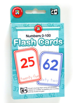 Numbers 0-100 Flash Cards
