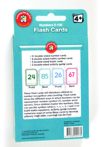 Numbers 0-100 Flash Cards