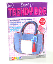 DIY Trendy Denim Bag Sewing Kit with safety needle