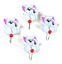 Kaper Kidz - Set of four Wooden Koala Hook