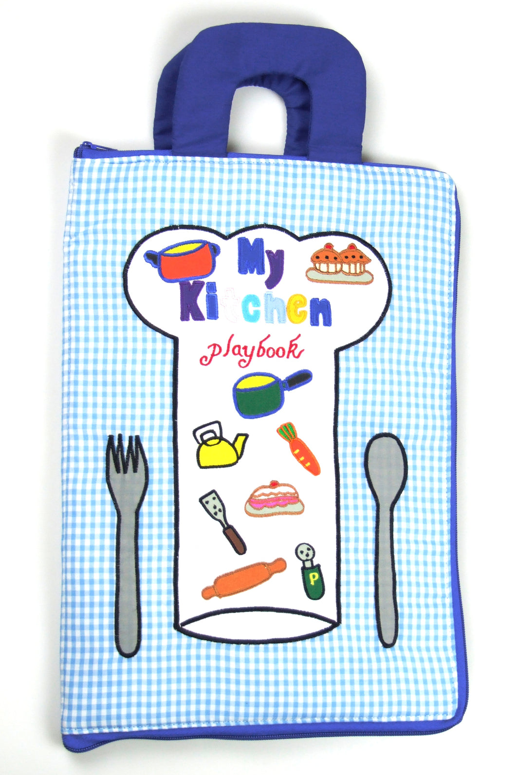 Dyles - My Kitchen Playbook Activity Cloth Book (Blue)