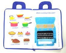 Dyles - My Kitchen Playbook Activity Cloth Book (Blue)