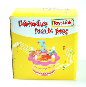 Wooden Birthday Music Box