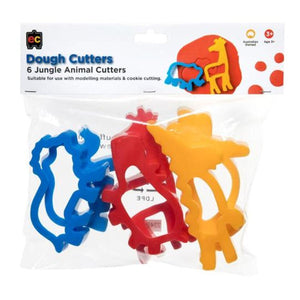 Dough/Cookie Cutters Jungle Animal Set of 6