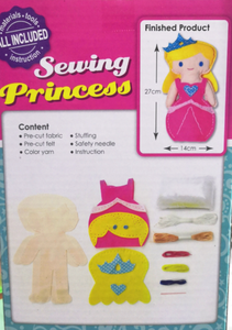 DIY Sewing Princess Kit with safety needle