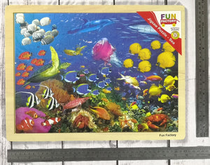 48 Pcs Large Wooden SEA LIFE  Jigsaw Puzzle (ORT33805)