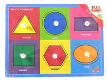 Fun Factory - Wooden Puzzle with Knobs - Shapes