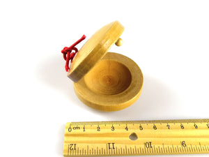 Plain Round Wooden Castanet