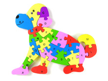 Alphabet / Number Dog Jigsaw Puzzle