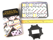 Cardinal Double-Six Dominoes (28 Colour Dot Dominoes)