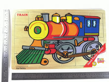 Fun Factory - 24 Pcs Wooden TRAIN Jigsaw Puzzle