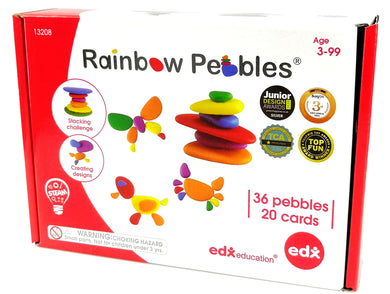 edx education - Rainbow Pebbles Set in a Box