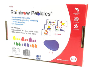 edx education - Rainbow Pebbles Set in a Box