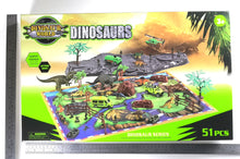 Dinosaur World - 51 pcs Dinosaurs Playset