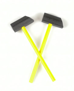 Set of 2 Wooden Hammer for Tap a Shape
