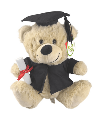 Graduation Beige Teddy Bear - 23cm