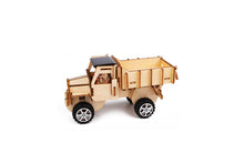 Tookyland -  DIY 42 pcs 3D Wooden Solar Truck