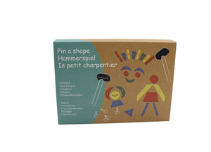 Kaper Kidz - Tap a Shape with Hammer Nails and Wooden Shapes