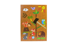 Kaper Kidz - Tap a Shape Set in Book Case - FOREST FRIEND