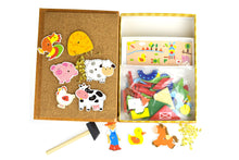 ToysLink - Tap a Shape Set in Book Case - FARM