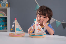 Wooden Toy Sail Boat (Large)