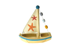 Wooden Toy Sail Boat (Large)