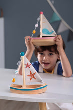Wooden Toy Sail Boat (Large)