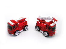 1x Die Cast Friction Fire Engine