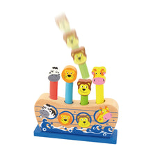 Viga - Wooden Noah's Ark Pop Up Toy