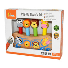 Viga - Wooden Noah's Ark Pop Up Toy