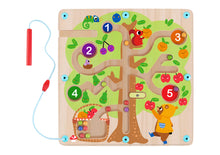 Tooky Toy - Counting Fruit Magnetic Maze Tree
