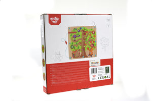 Tooky Toy - Counting Fruit Magnetic Maze Tree