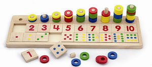 Viga - Wooden Count and Match Numbers