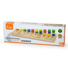 Viga - Wooden Count and Match Numbers