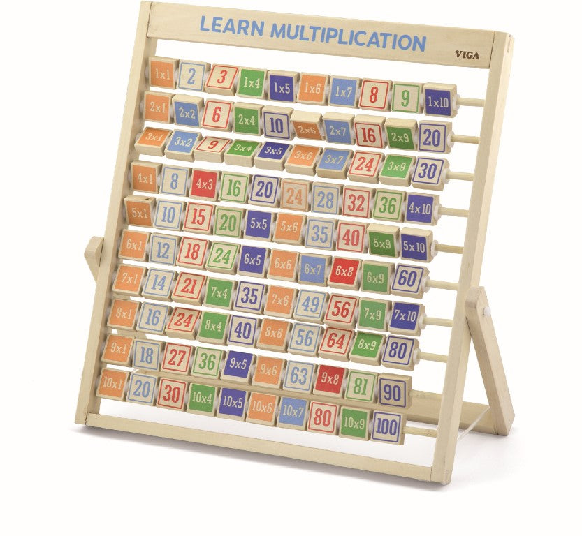 Viga Wooden Learning Multiplication Frame