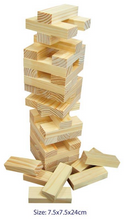 48 Pcs Wooden Tumble Tower