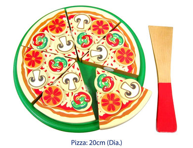 Viga - Wooden Pizza with topping (20cm D)