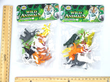 12 Pcs Mini Plastic Animals - WILD