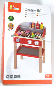 Viga wooden Standing Barbeque (bbq) grill with accessories
