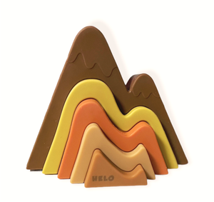 Helo - Stacking Silicone Brown Mountain