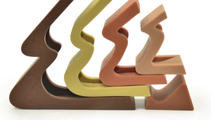 Helo - Stacking Silicone Brown Mountain