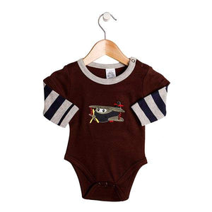 Snugzeez - Romper Long Sleeves Plane