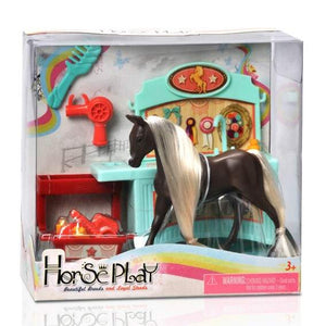 Horse Play Highland Chestnut Primped and Pretty Horse Grooming Set