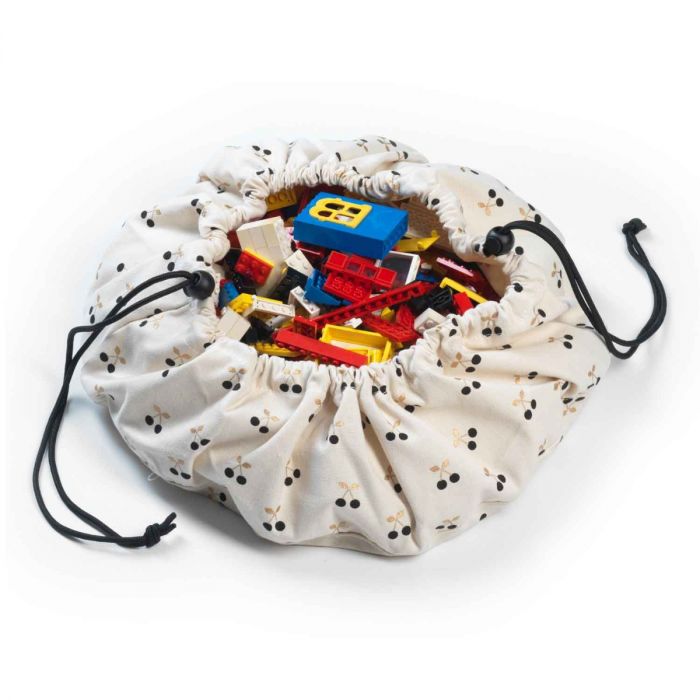 Play&Go - Mini 2 in 1 Storage bag & Playmat - Cherry Gold - 40cm