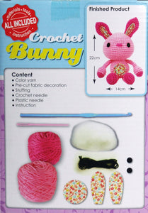 DIY Crochet Bunny Doll Kit